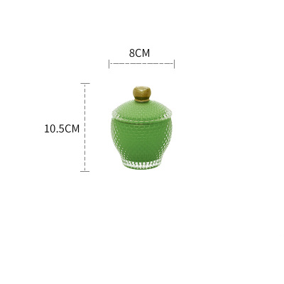 Aromatherapy candle jar ornaments retro glass storage jar 48