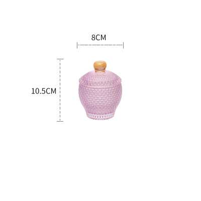 Aromatherapy candle jar ornaments retro glass storage jar 49