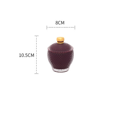 Aromatherapy candle jar ornaments retro glass storage jar 50