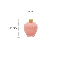 Aromatherapy candle jar ornaments retro glass storage jar 51