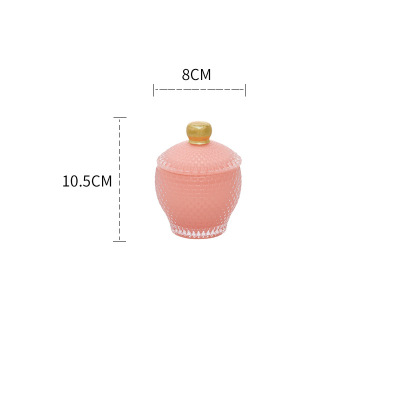Aromatherapy candle jar ornaments retro glass storage jar 51
