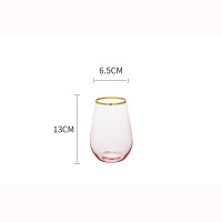 Clear glass wine glass crystal champagne glass 29