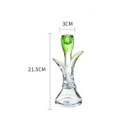 Crystal glass candle holder ornaments candle holder home 37