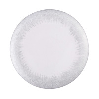 Crystal glass dinner plate macaron dessert fruit platter 7