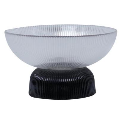 Crystal glass high-foot colorful high-foot fruit plate 10