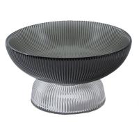 Crystal glass high-foot colorful high-foot fruit plate 12