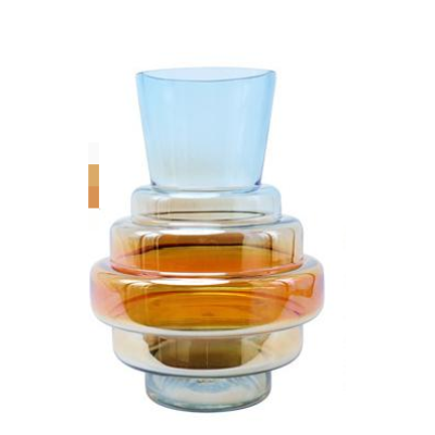 Gradient glass vase desktop decoration 23