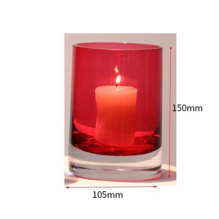 Light luxury aromatherapy glass candle holder 46